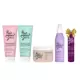 HAIR JAZZ komplekt: šampoon, lotion, palsam, mask + KINGITUS